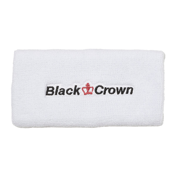 BLACK CROWN - Wristband, White | padelgear.co.za